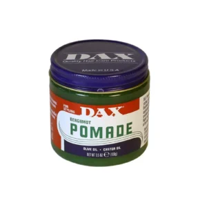DAX Bergamot Pomade 397 g – Klassische Haarpomade mit Bergamotte, Olivenöl & Rizinusöl
