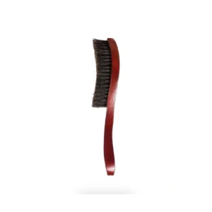 Dreamfix Wave Curved Brush mit Griff – Soft Wave Bürste aus Holz mit Naturborsten