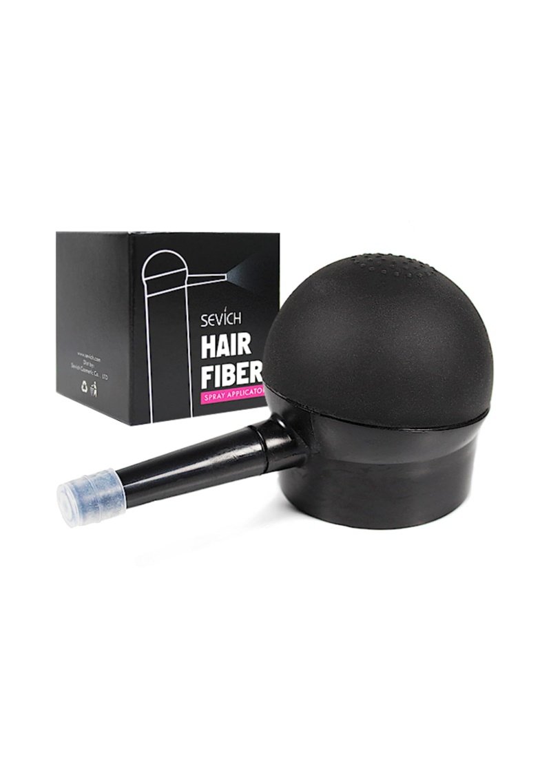 SEVICH Hair Fiber Spray Applicator Schwarz – Präzisionsaufsatz für Haarfasern