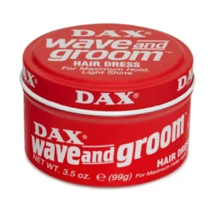 DAX Wave and Groom Hair Dress 99 g – Starke Haarpomade für Waves, Struktur & maximalen Halt