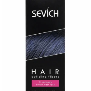 SEVICH Hair Building Fibers Schwarz 25g – Haarverdichtung Keratin Streuhaar